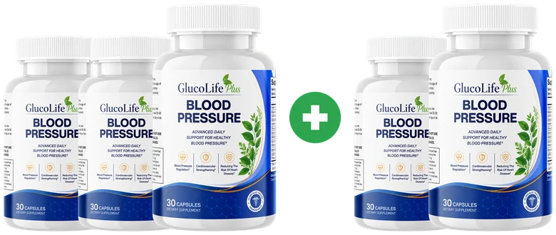 Lot de 5 bouteilles de GlucoLife Plus Capsules : 3 achetées et 2 offertes